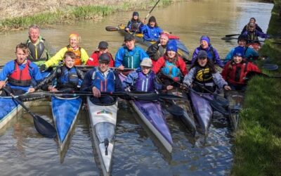 Easter Family K2 Paddle