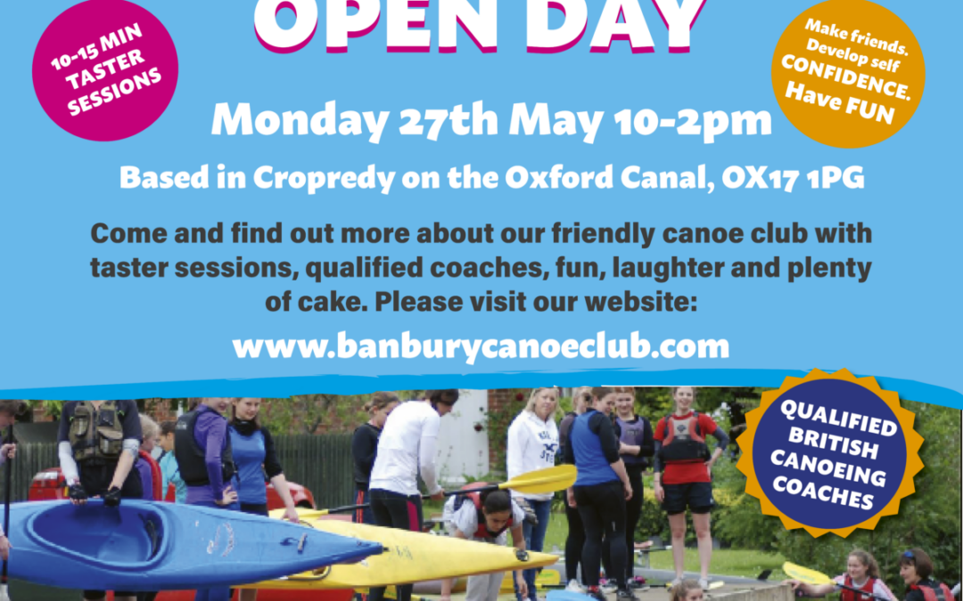 Free Open Day – 27th May 2024